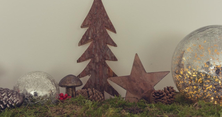 The Joy of Reading Around a Pink Christmas Tree